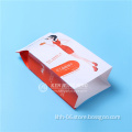 SGS Approved Custom Gusset White Kraft Paper Bags for cookies